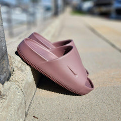 Wmns Nike Calm Smoke Muave Purple Violet DX4816-201 Slide Slippers Sandal
