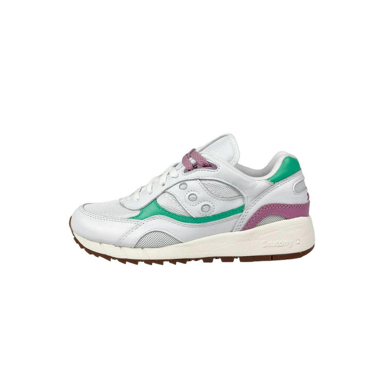 WMNS Saucony Shadow 6000 Premium White Aqua Pink Green S60772-1 Shoe Trainer