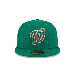 New Era Washington Nationals St. Patrick's Day Green Gray 59Fifty 5950 Fitted