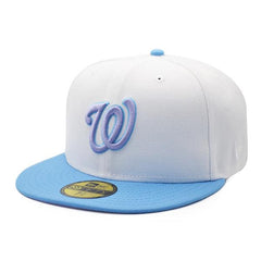 New Era Washington National 10YRS Lavender Blue Purple 59Fifty 5950 Patch Fitted