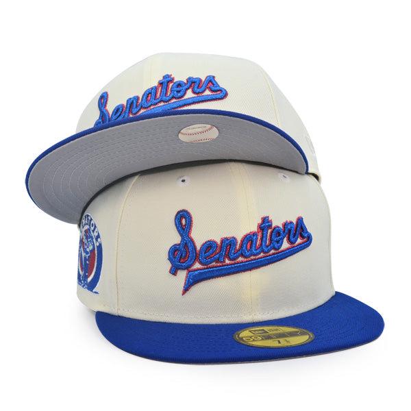 New Era Washington Senators Chrome Royal Blue July 4th 59Fifty 5950 Patch Fitted