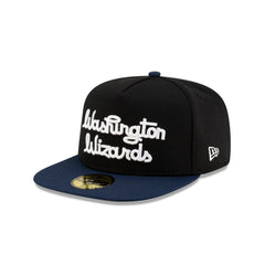 New Era Washington Wizards Dashmark Mesh Black Blue Gray 59Fifty 5950 Fitted Hat