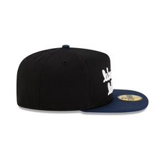New Era Washington Wizards Dashmark Mesh Black Blue Gray 59Fifty 5950 Fitted Hat