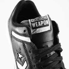 Converse Weapon Ox Black Egret Vintage White Shoe Sneaker Trainer