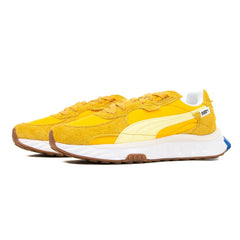 Puma Wild Rider Vintage Mineral Yellow Saffron White Blue Brown Sneaker Shoe