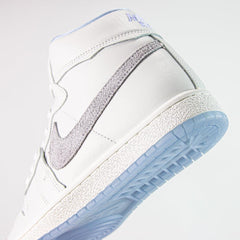 Wmns Nike Air Jordan Ship PE SP Summit White Rush Fuchsia Blue Grey Sneaker Shoe
