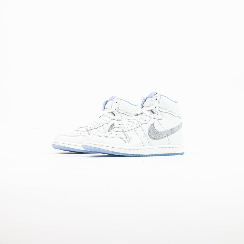 Wmns Nike Air Jordan Ship PE SP Summit White Rush Fuchsia Blue Grey Sneaker Shoe