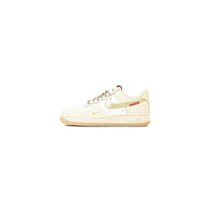 WMNS Nike Air Force 1 07 LX Sail Team Gold-Lt Khaki Shoe Sneaker Trainer