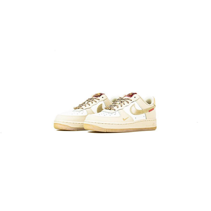 WMNS Nike Air Force 1 07 LX Sail Team Gold-Lt Khaki Shoe Sneaker Trainer