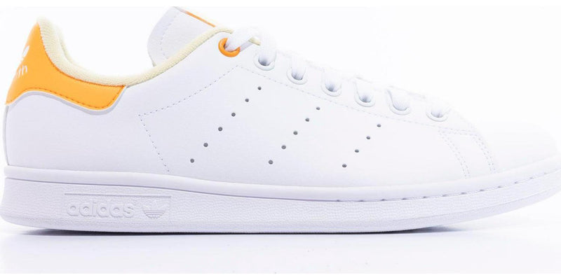 Wmns Adidas Stan Smith Her Vegan White Orange Yellow GY1895 Sneaker Shoe Trainer