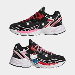 Wmns Adidas Hello Kitty Astir Black White Pink Orange GW7166 Shoes Sneaker Shoe