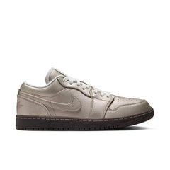 Wmns Nike Air Jordan 1 SE Metallic Zinc Summit White HQ3529-099 Sneaker Shoe