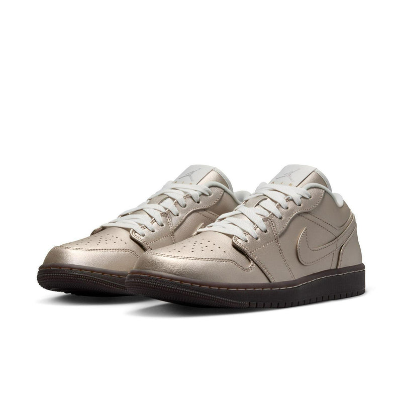 Wmns Nike Air Jordan 1 SE Metallic Zinc Summit White HQ3529-099 Sneaker Shoe