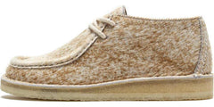 Wmns Desert Nomad Speckled Hair-On Beige White Brown 26178079 Moccasin Shoe