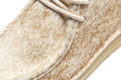Wmns Desert Nomad Speckled Hair-On Beige White Brown 26178079 Moccasin Shoe