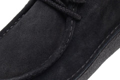 WMNS Clarks Desert Nomad Black Suede 26178086 Casual Boat Shoe