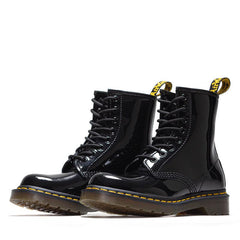 Wmns Dr. Martens 1460 Black Patent Lamper Brown 11821011 Snow Rain Casual Boat