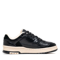 Wmns FILA Rissmo Low Lux Black Brazilian White Brown 5BM02408 978 Sand Sneaker