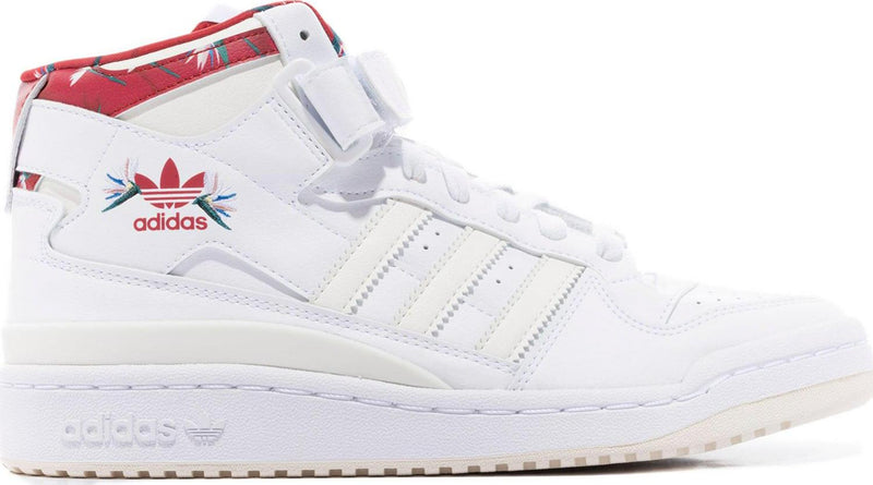 Wmns Forum Mid TM White Red Black GY9556 Sneaker Shoe Trainer