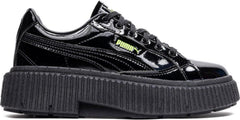 WMNS Puma Dinara Gloss Creeper Platform Patent Black 39323201 Shoe Sneaker