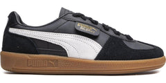 Wmns Puma Palermo Leather Black Grey White Gum Brown 39764703 Sneaker Shoe