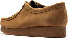 Wmns Clarks Wallabee Cola Suede Brown Beige 26168668 Moccasin Casual Shoe