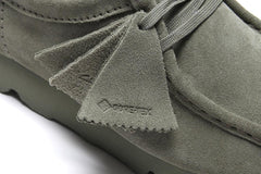 Wmns Wallabee GTX Khaki Green Gold Suede 26177865 Moccasins Boots Shoe