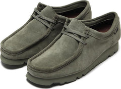 Wmns Wallabee GTX Khaki Green Gold Suede 26177865 Moccasins Boots Shoe