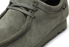 Wmns Wallabee GTX Khaki Green Gold Suede 26177865 Moccasins Boots Shoe