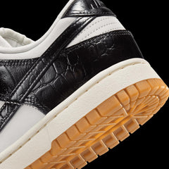 Wmns Nike Dunk Low LX Phantom Black White Beige FJ2260-003 Sneaker Shoe Trainer