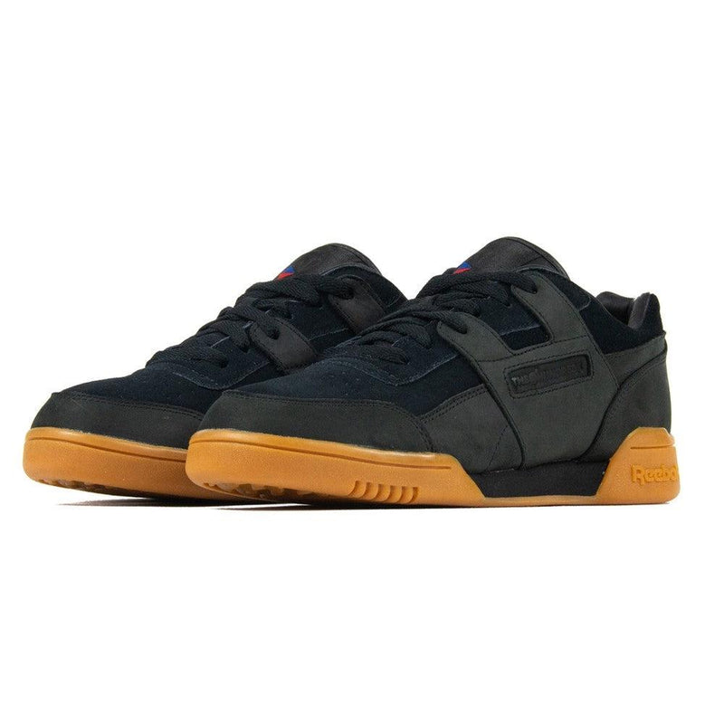 Reebok Workout Plus TH Black Brown Nude Sneaker Shoe Trainer