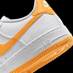 Kids Nike YOUTH AIR FORCE 1 GS UNIVERSITY GOLD White FV5948-109 Sneaker Shoe