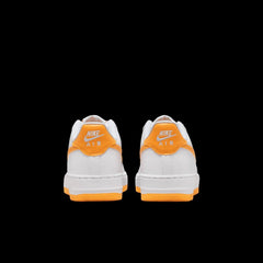 Kids Nike YOUTH AIR FORCE 1 GS UNIVERSITY GOLD White FV5948-109 Sneaker Shoe