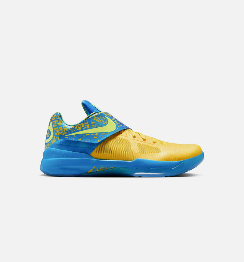 Nike Zoom KD 4 Photo Blue Tour Yellow FZ5916-400 Shoe Sneaker Trainer