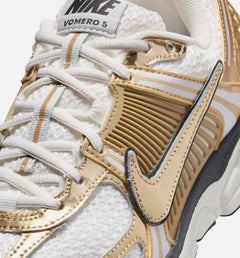 WMNS Nike Zoom Vomero 5 Metallic Gold Photon Dust White HF7723-001 Shoe Sneaker
