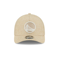 Golden State Warriors Cotton Weave Stone 9FORTY M-Crown A-Frame Snapback Hat