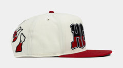 Miami Heat All Star 950AF Snapback Mens Hat (White/Black/Red)
