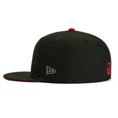 New Era 59Fifty Calgary Flames Team UV Hat - Black
