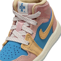 Jordan 1 Mid Sneaker School (Toddler)