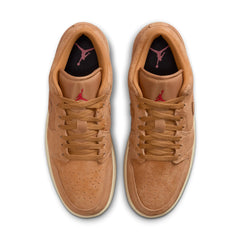 Air Jordan 1 Low SE (Flax/Flax/Varsity Red/Muslin)