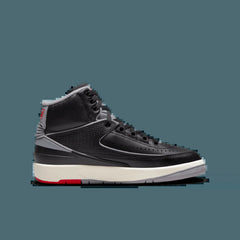 YOUTH AIR JORDAN 2 RETRO "BLACK CEMENT GREY"