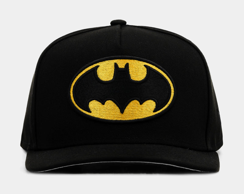 Batman Curve 950AF Snapback Mens Hat (Black/Yellow)