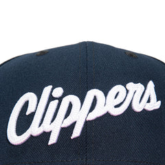 New Era 9Seventy Los Angeles Clippers Script Stretch-Snapback Hat - Navy, Red