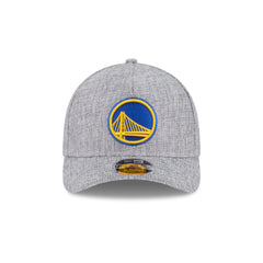 Golden State Warriors Cotton Weave Gray 9FORTY M-Crown A-Frame Snapback Hat
