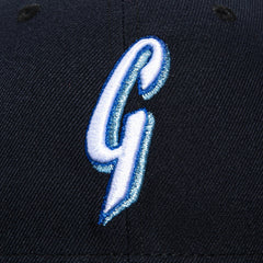 New Era 59Fifty San Francisco Giants 2007 All Star Game Patch G Hat - Navy, Light Blue, Metallic Silver