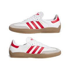 Adidas Puig Samba (White/Better Scarlet/Gum)