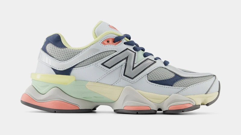 9060 Mens Running Shoes (Grey/Yellow/Navy)