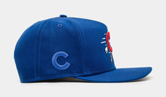 Chicago Cubs Cartoon 950AF Snapback Mens Hat (Blue/Red)