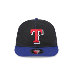 New Era 9Fifty Retro Crown Texas Rangers 1995 All Star Game Patch Snapback Hat - Black, Royal