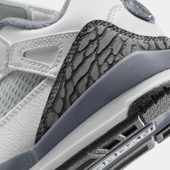 Spizike Low Preschool Lifestyle Shoes (White/Anthracite/Wolf Grey/Cool Grey)